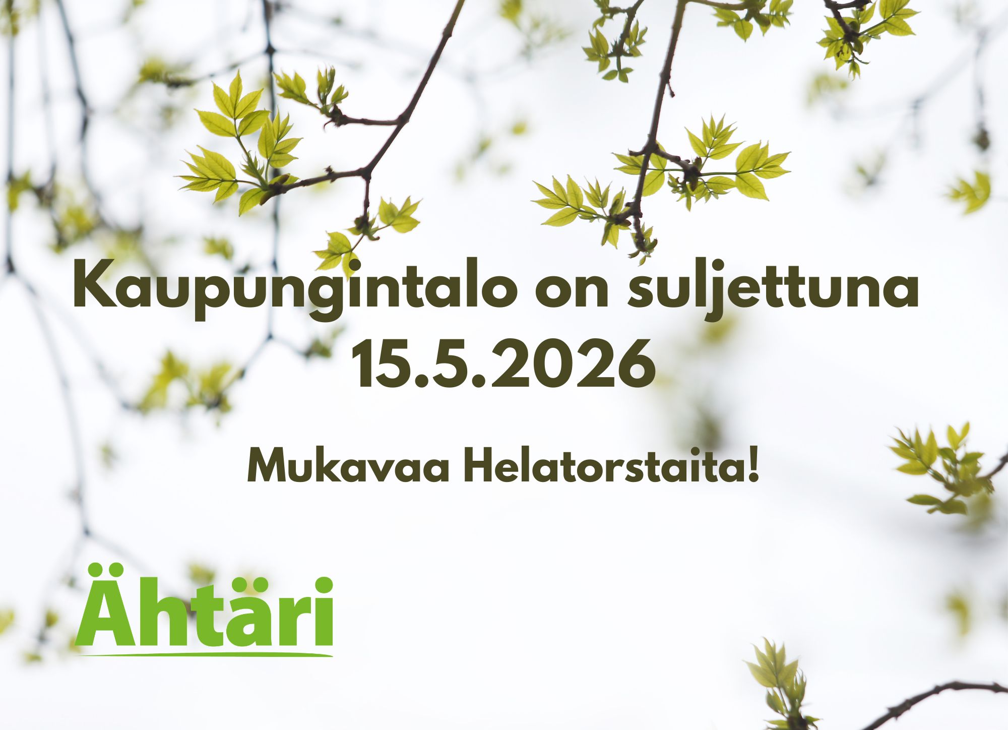 Helatorstai 2026 oviin