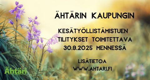 Kesätyöllistämistuki 2025 taulu netti