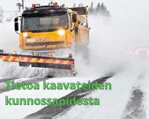 Tietoa kaavateiden kunnossapidosta