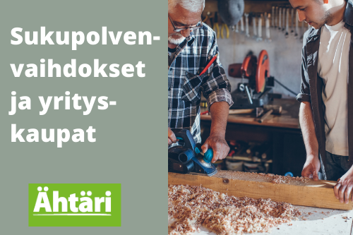 Sukupolvenvaihdokset ja