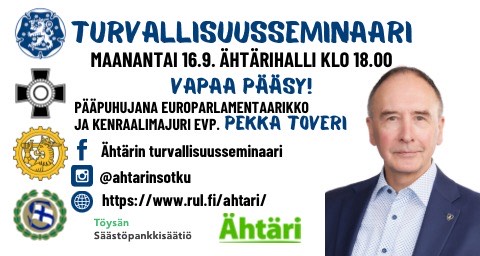 turvallisuusseminaari valotaulu 16.9.2024