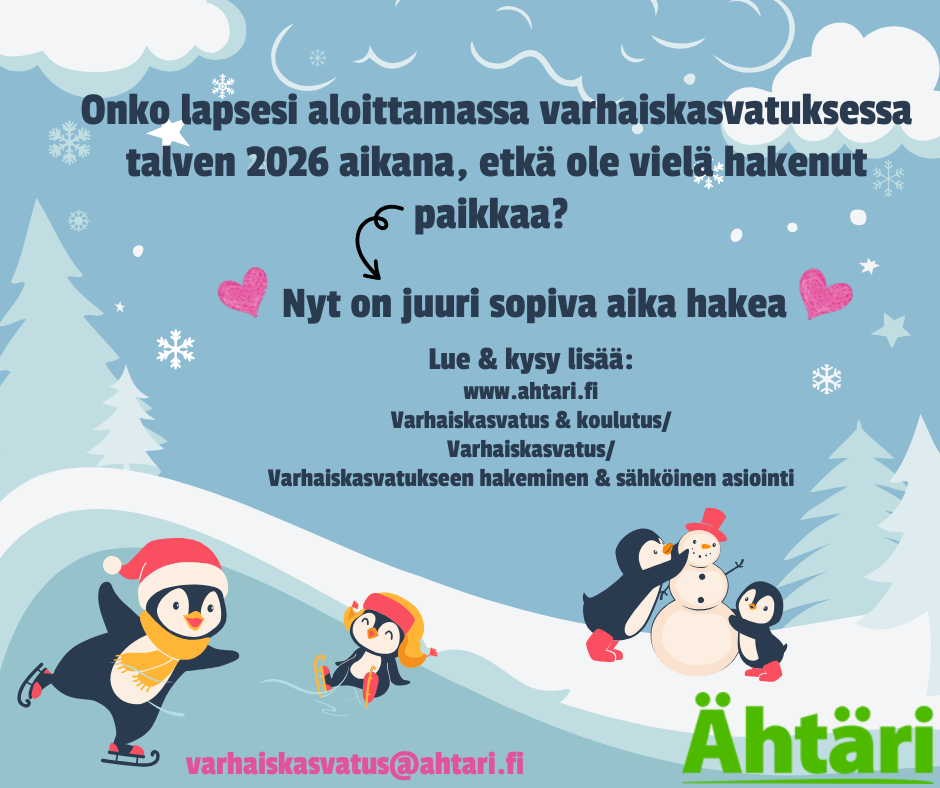 varhaiskasvatukseen haku muistutus 2025
